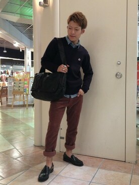 SHOさん（メンズ・168cm）の秋コーディネート