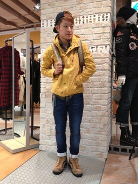 SHOさん（メンズ・168cm）の冬コーディネート