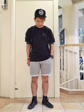 SHOさん（メンズ・168cm）の夏コーディネート