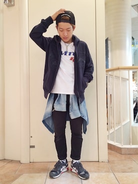 SHOさん（メンズ・168cm）の夏コーディネート