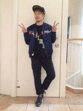 SHOさん（メンズ・168cm）の秋コーディネート