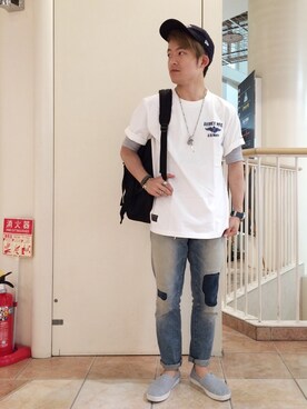 SHOさん（メンズ・168cm）の春コーディネート