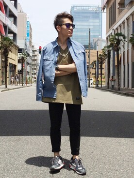 SHOさん（メンズ・168cm）の夏コーディネート