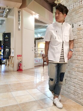 SHOさん（メンズ・168cm）の夏コーディネート