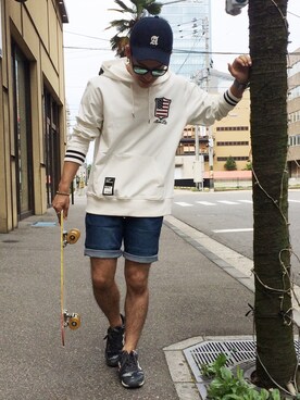 SHOさん（メンズ・168cm）の夏コーディネート