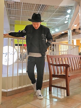 「ロング丈」｜「アイテム（ジャケット/アウター）」を使った、SHOさん（メンズ・168cm）の秋コーディネート