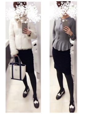 fsmkjさん（レディース・163cm）の冬コーディネート