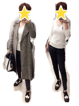 fsmkjさん（レディース・163cm）の冬コーディネート