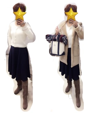 fsmkjさん（レディース・163cm）の冬コーディネート