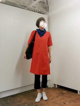 「ANDERSSON BELL（アンダースンベル）のアイテム（バッグ）」を使った、aon9さん（レディース・166cm）の夏コーディネート