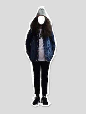 「NIKE INTERNATIONALIST」｜si-zuさん（レディース・165cm）の秋コーディネート