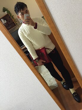 「Gc（ジーシー）のアイテム」を使った、しゅんさん（メンズ・168cm）の冬コーディネート