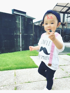 kakaさん（キッズ・80cm）の夏コーディネート