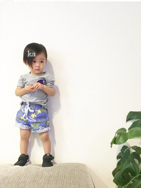 kakaさん（キッズ・80cm）の夏コーディネート