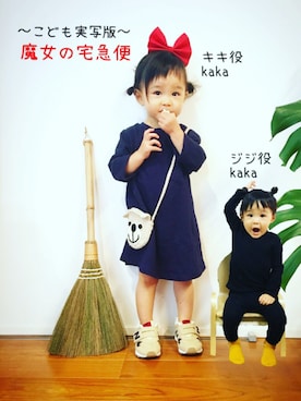 「wearhalloween2016」｜「アイテム（その他）」を使った、kakaさん（キッズ・80cm）の秋コーディネート