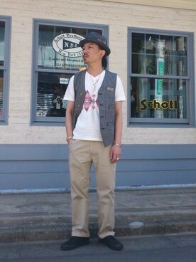 katoさん(メンズ・165cm)の春コーディネート