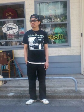 katoさん（メンズ・165cm）の夏コーディネート