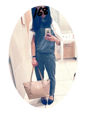 「DHOLIC（ディーホリック）のアイテム（その他）」を使った、イロハさん（レディース・155cm）の夏コーディネート