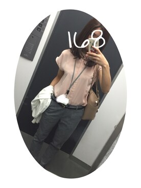 「DHOLIC（ディーホリック）のアイテム（その他）」を使った、イロハさん（レディース・155cm）の夏コーディネート