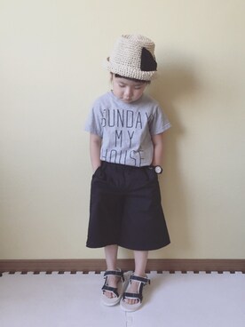 nicomicoさん（キッズ・100cm）の夏コーディネート