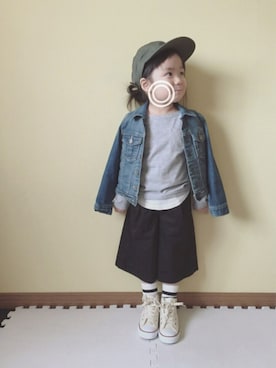 nicomicoさん（キッズ・100cm）の春コーディネート