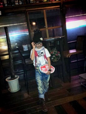 RenRenさん（キッズ・124cm）の冬コーディネート