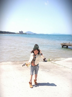 RenRenさん（キッズ・124cm）の春コーディネート