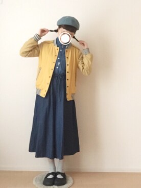 まつひよさん（レディース・160cm）の春コーディネート