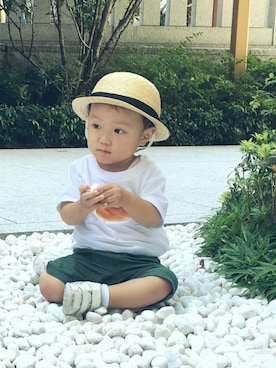 yamatoさん（キッズ・80cm）の夏コーディネート