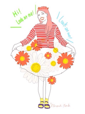 「ORCIVAL（オーシバル）の【ORCIVAL(オーシバル)】コットンロード フレンチバスクシャツ（Tシャツ/カットソー）」を使った、むちむち729さん（レディース・158cm）の春コーディネート