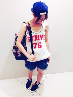 NAITOさん（レディース・166cm）の夏コーディネート