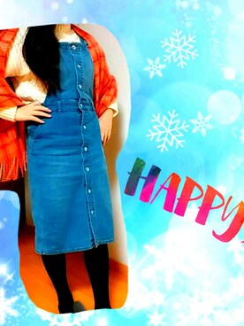 mi.-.kaさん（レディース・159cm）の冬コーディネート