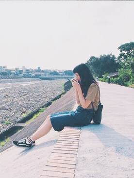 「goocy」｜tsung yuさん（レディース・163cm）の春コーディネート