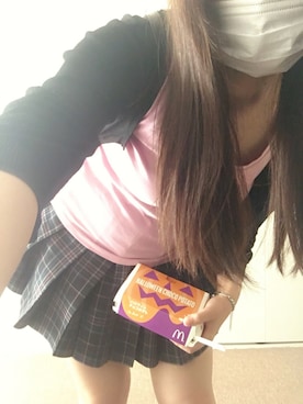 「マクドナルド」｜「アイテム（その他）」を使った、MINORIさん（レディース・152cm）の秋コーディネート