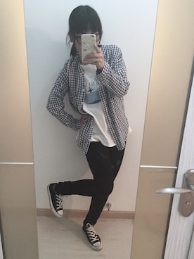 小麵.さん（レディース・160cm）の春コーディネート