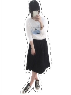 小麵.さん（レディース・160cm）の春コーディネート