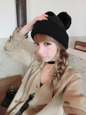 Ohframboiseさん（レディース・163cm）の冬コーディネート