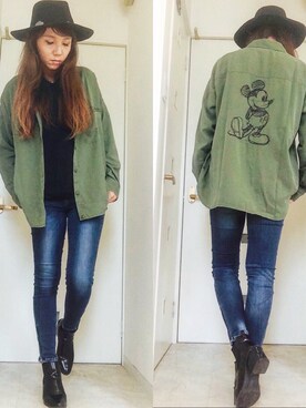 KA☺︎RUさん（レディース・161cm）の秋コーディネート