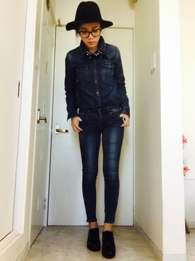 「VANS（バンズ）のアイテム（財布/小物）」を使った、KA☺︎RUさん（レディース・161cm）の秋コーディネート
