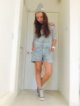 KA☺︎RUさん（レディース・161cm）の秋コーディネート