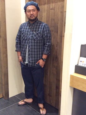 MATSUさん（メンズ・183cm）の夏コーディネート