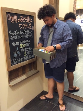 MATSUさん（メンズ・183cm）の夏コーディネート