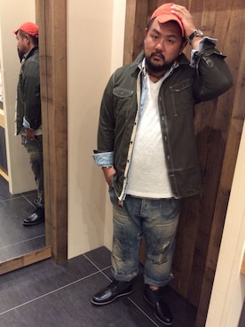 MATSUさん（メンズ・183cm）の秋コーディネート