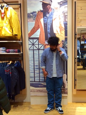 MATSUさん（メンズ・183cm）の春コーディネート