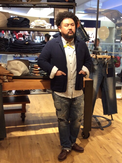 Matsu Timberland Japan Timberlandのモカシン デッキシューズを使ったコーディネート Wear