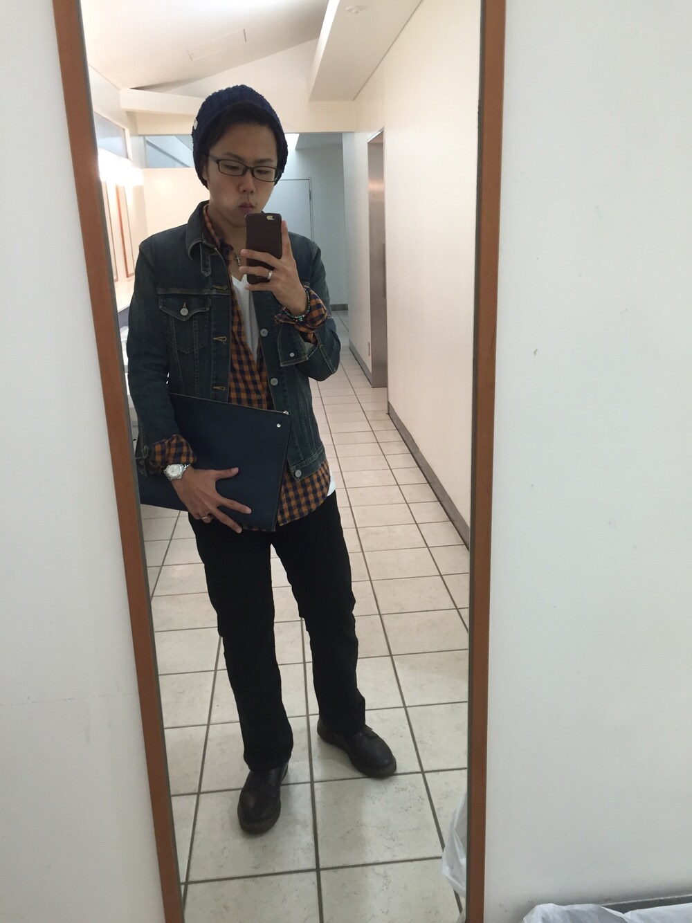 「ZARA、Dr.Martens、Ron Herman、jarnal standard、Chrome Hearts、大磯港、釣り、神奈川」｜「Ron Hermanのアイテム（キャップ、その他）」を使った、simさん（メンズ・171cm）の秋コーディネートの1枚目の写真