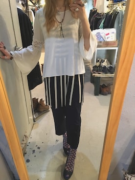 「Jeffrey Campbell（ジェフリーキャンベル）のアイテム（パンプス）」を使った、東 愛莉さん（レディース・173cm）の春コーディネート