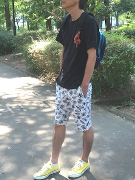 「ドラフトCLB」｜ざっきーさん（メンズ・181cm）の夏コーディネート