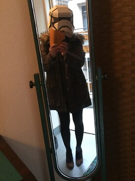 「巨匠」｜マーリーさん（レディース・159cm）の冬コーディネート