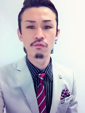 「COMME CA COLLECTION（コムサ・コレクション）のアイテム（セットアップ）」を使った、Marco   Lauさん（メンズ・182cm）の夏コーディネート